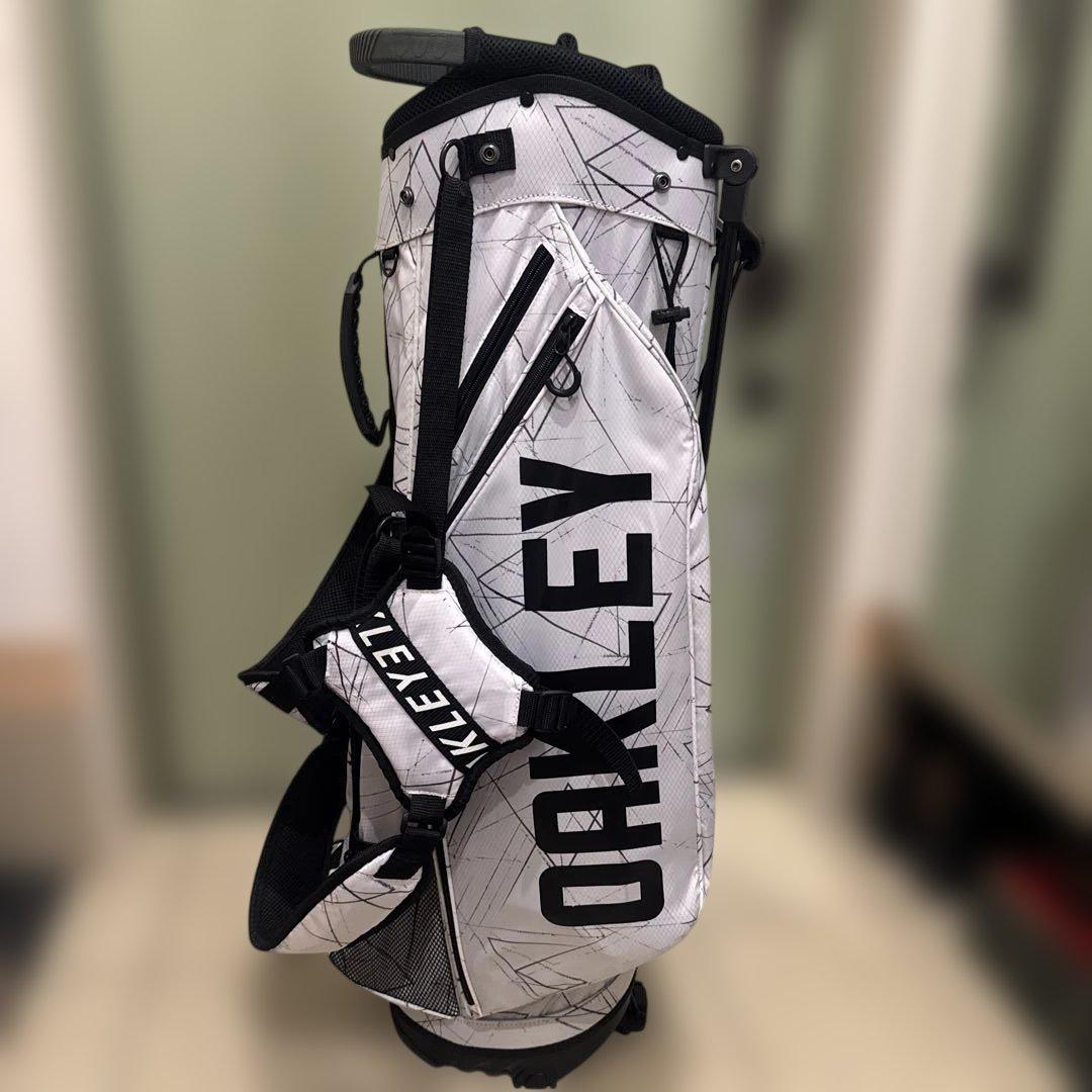 OAKLEY ゴルフバッグ ホワイト/ブラック