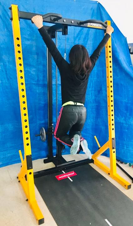 パワーテック社ハーフラック(WB-HR16)専用　ラットロー 奥柱・スタック式