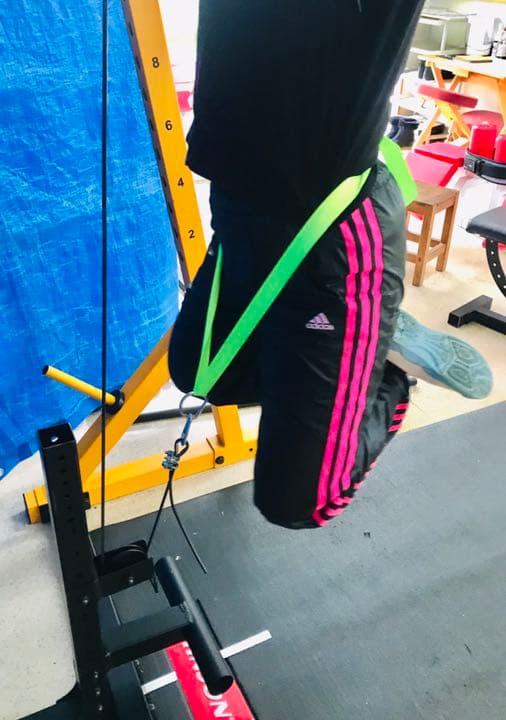 パワーテック社ハーフラック(WB-HR16)専用　ラットロー 奥柱・スタック式