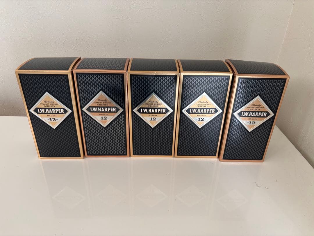 I.W. HARPER 12年ウイスキー 5本セット