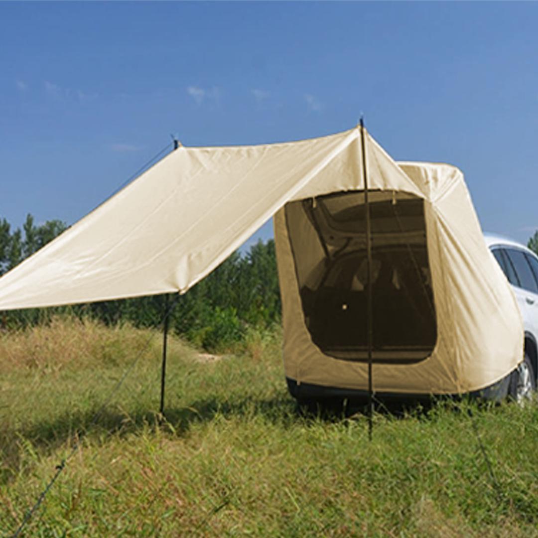 XLサイズ　車用テント 車中泊 テント 車バックテント　 キャンプ テント車用