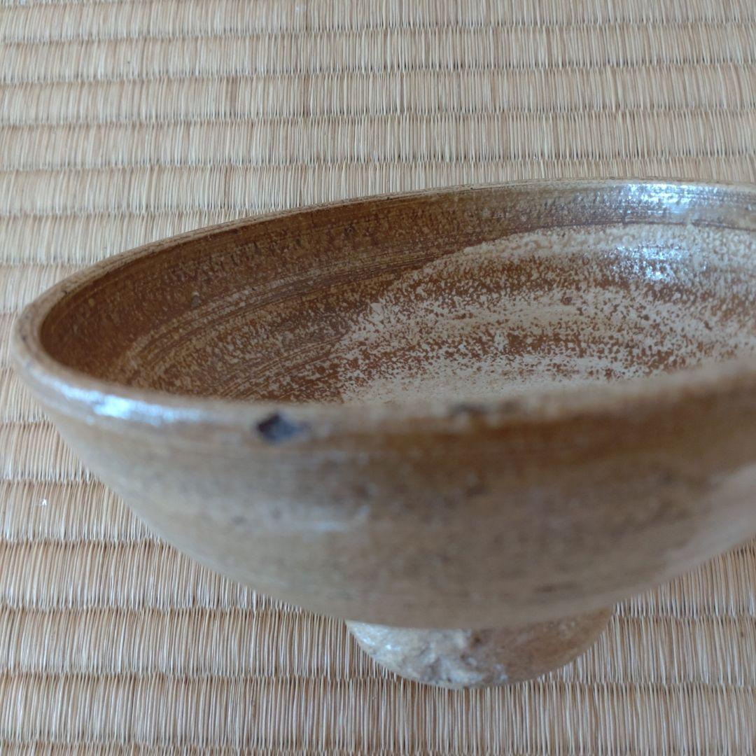 出雲焼　楽山窯　抹茶茶碗　9代長岡住右衛門(空味)　空権極み　共箱　侘・寂び