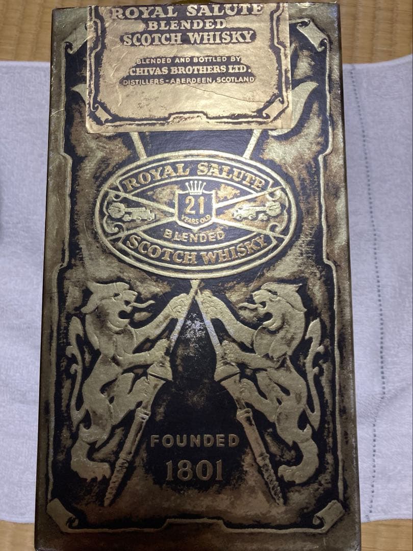シーバス ロイヤルサルート 21年 スコッチウイスキー　未開封品