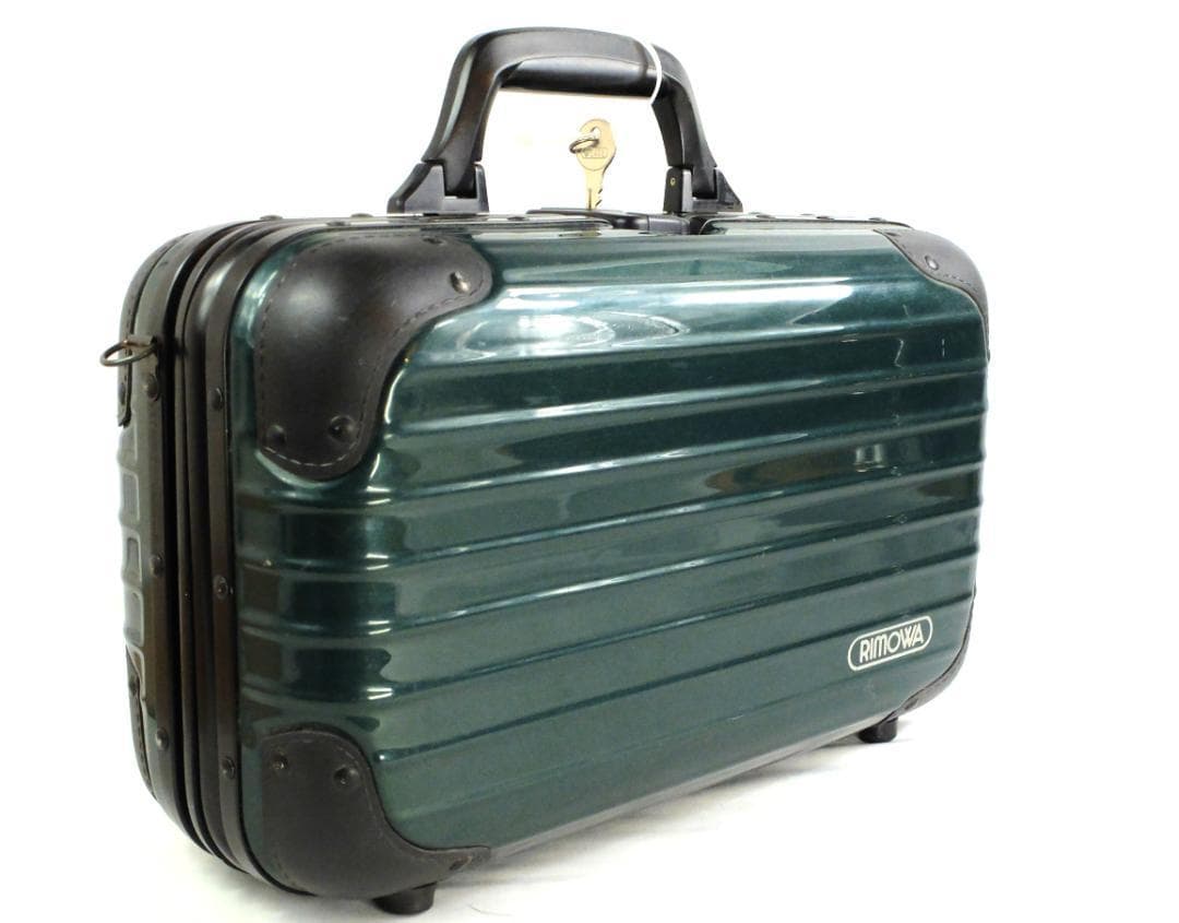 リモワ 835.16 絶版『Samba Nova』 ピッコロ（緑）13L 鍵付