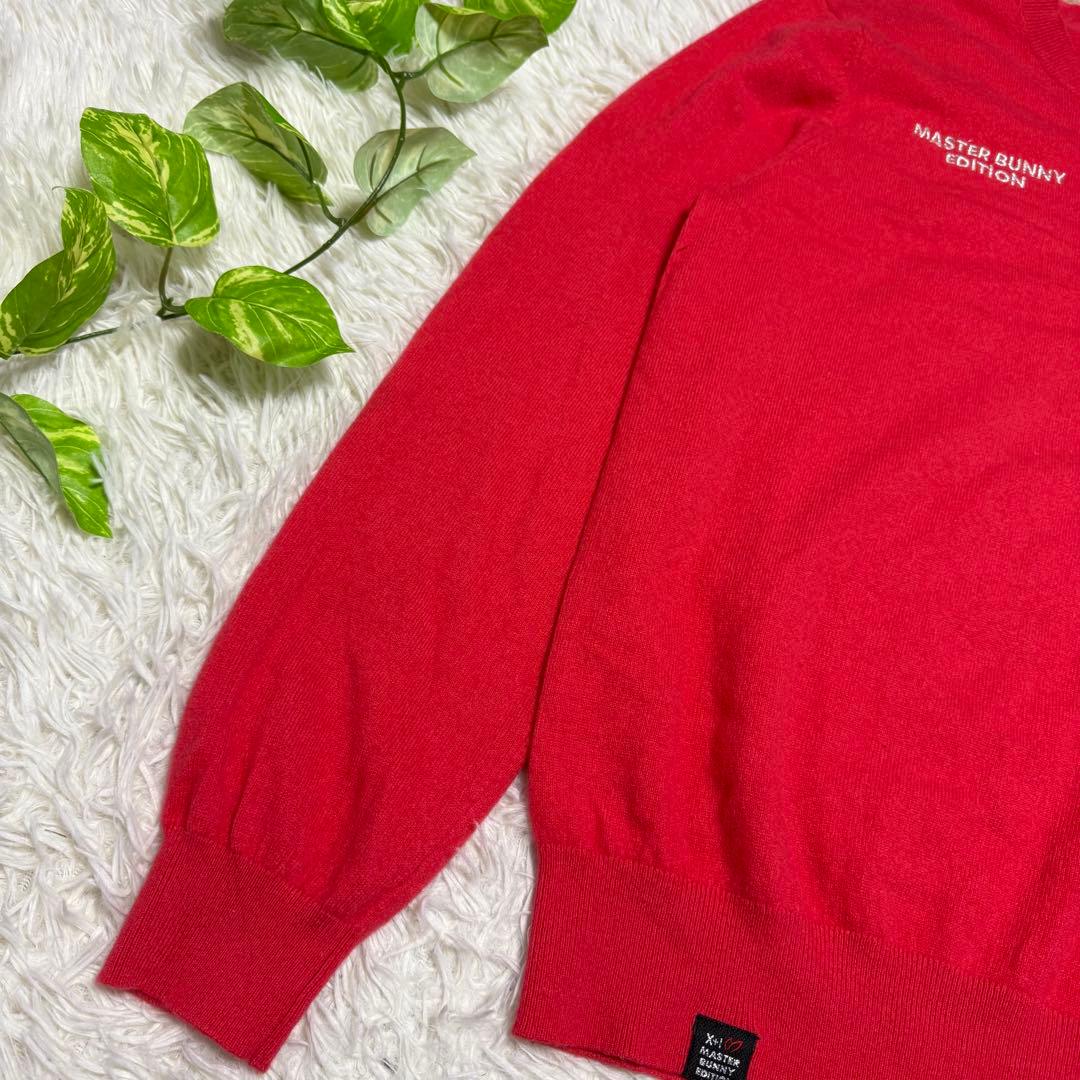 【マスターバニー】美品 カシミヤセーター 7サイズ メンズ XXL