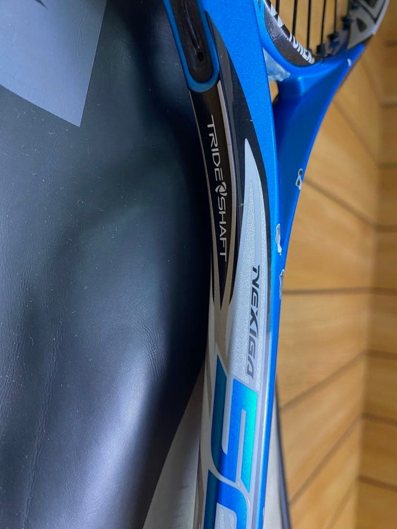 ヨネックス　ネクシーガ　50G ソフトテニス　ラケット　ケース付き　ブルー