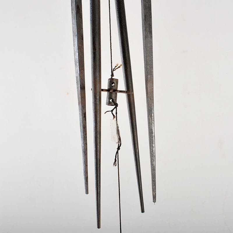 明珍火箸　五十一代　明珍宗之作　火箸風鈴　共箱　M　R6359