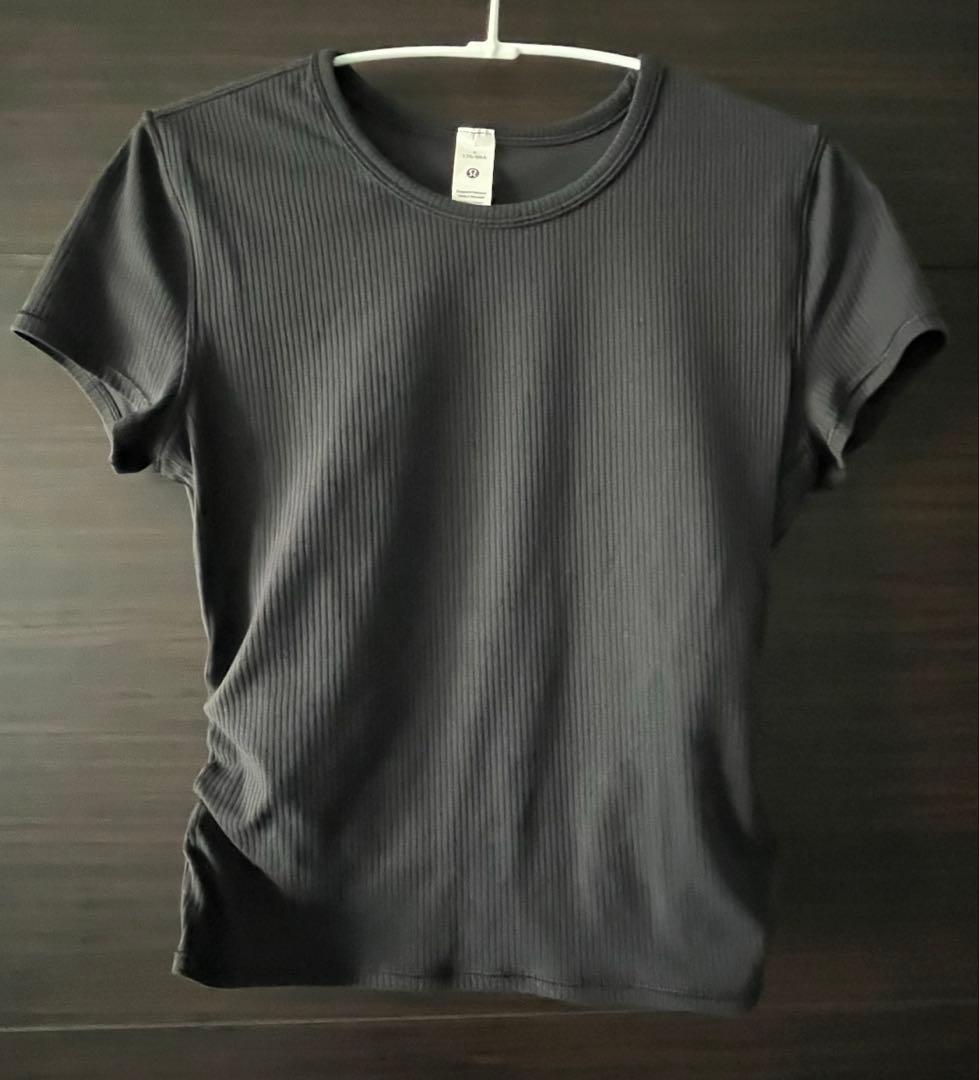 lululemon All It Takes バックツイスト リブ半袖シャツ 6