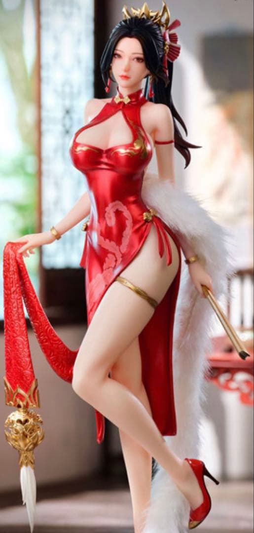 ウ*チ様 KOF 不知火舞 紅裳舞Ver. 1/6 完成品フィギュア 初回特典付