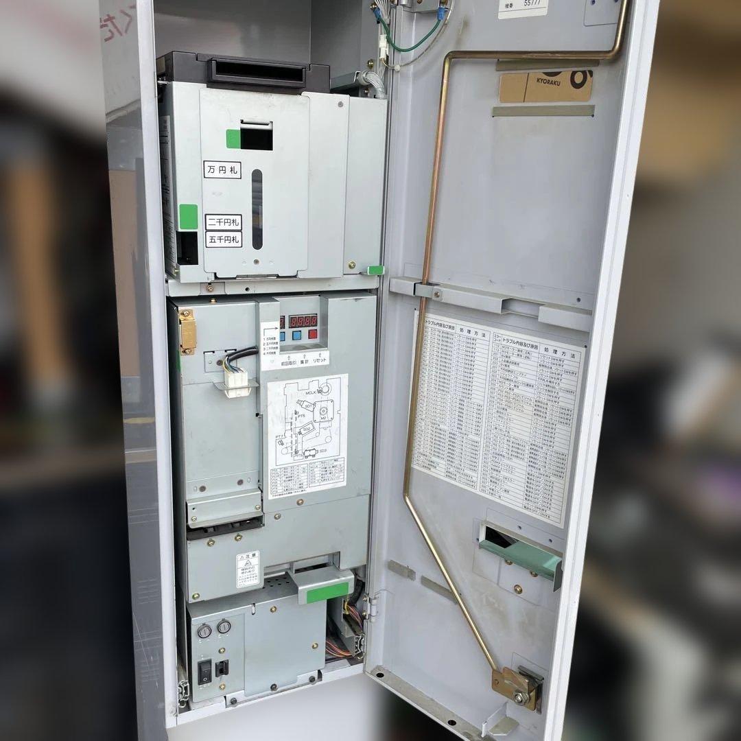 フィールド・サービス　グローリー　ERD-20Q 両替機　架台つき　二台