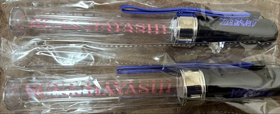 乃木坂46林瑠奈　2025 uckybag個別スティックライト2本セットネオII