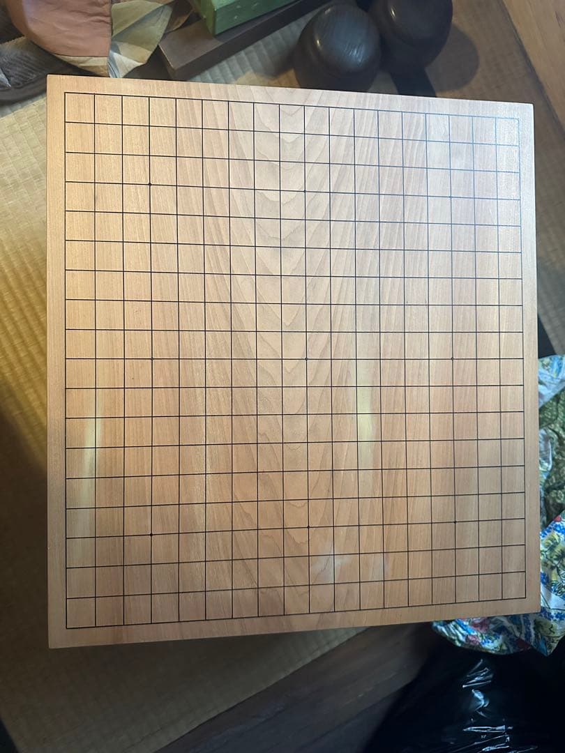 囲碁盤　蛤碁石セット