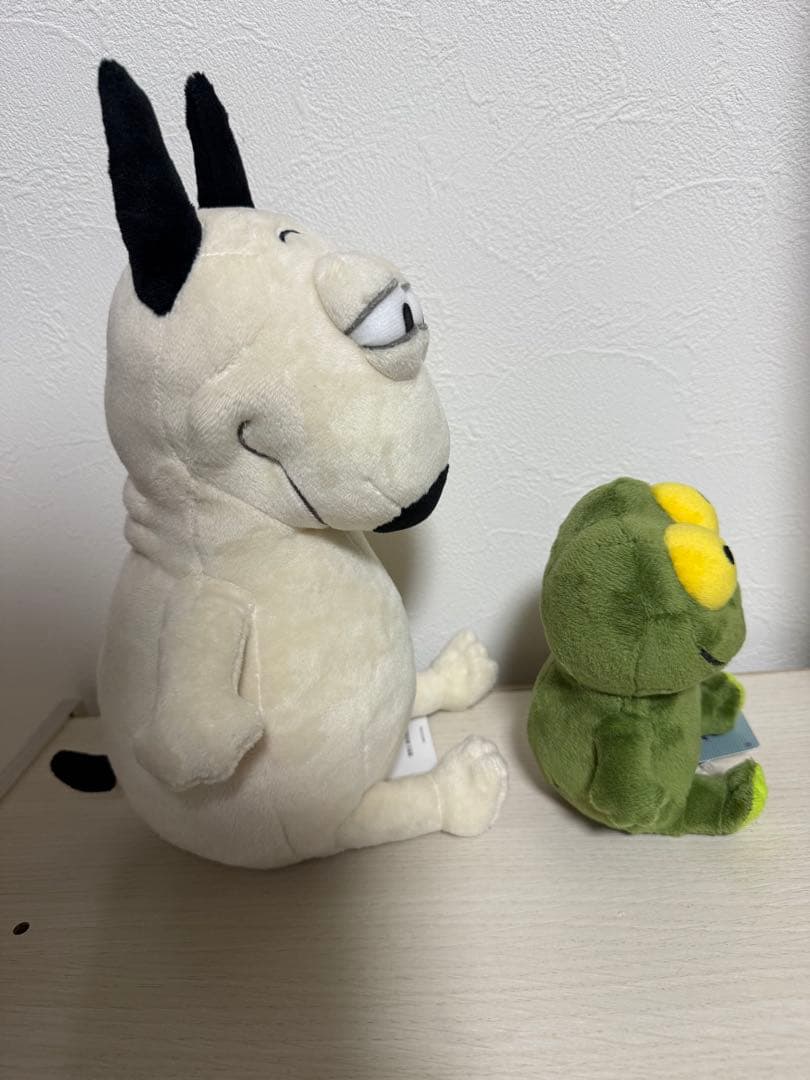 バムとケロ ぬいぐるみ タグ付き