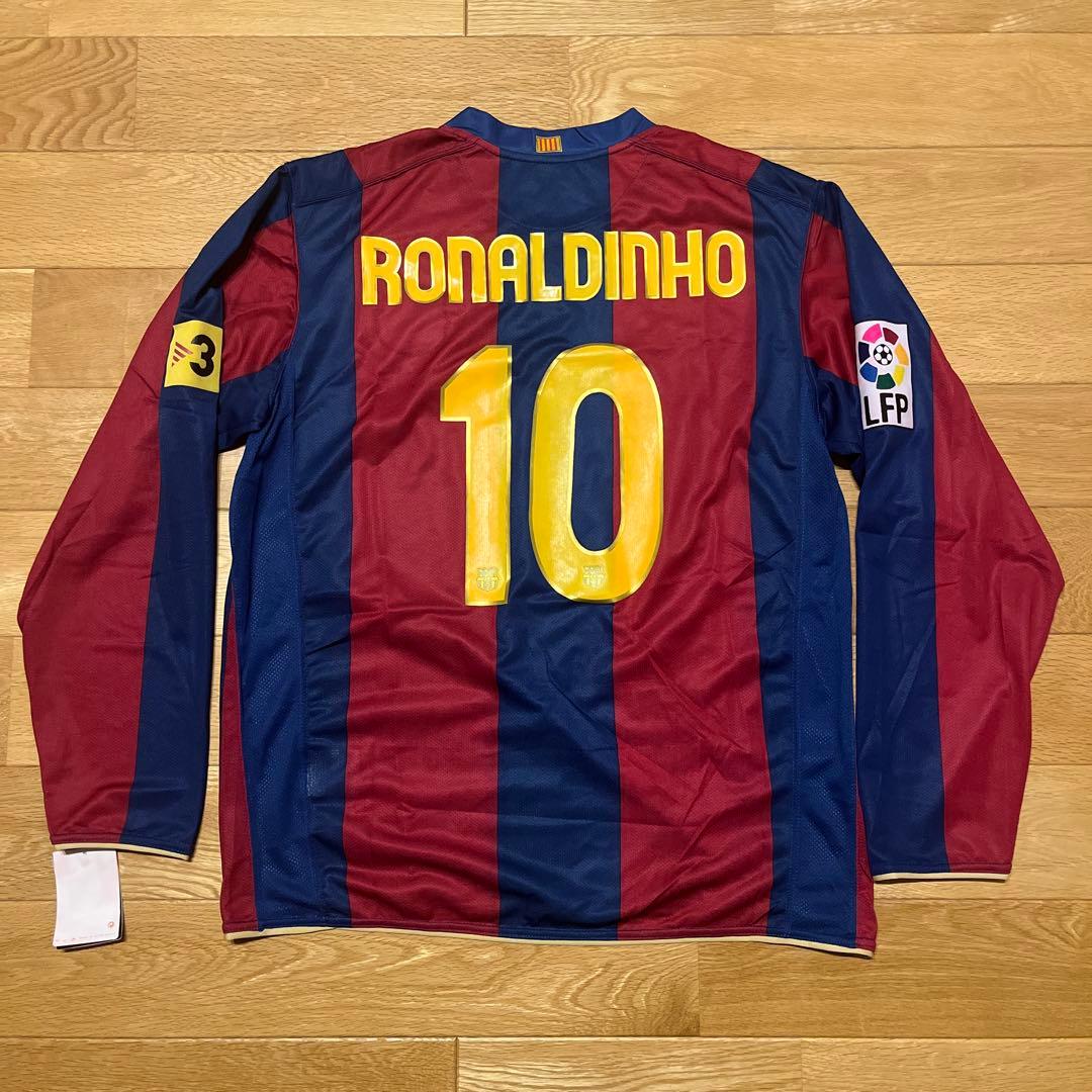 新品 未使用 ゲームシャツ RONALDINHO ロナウジーニョ ユニフォーム