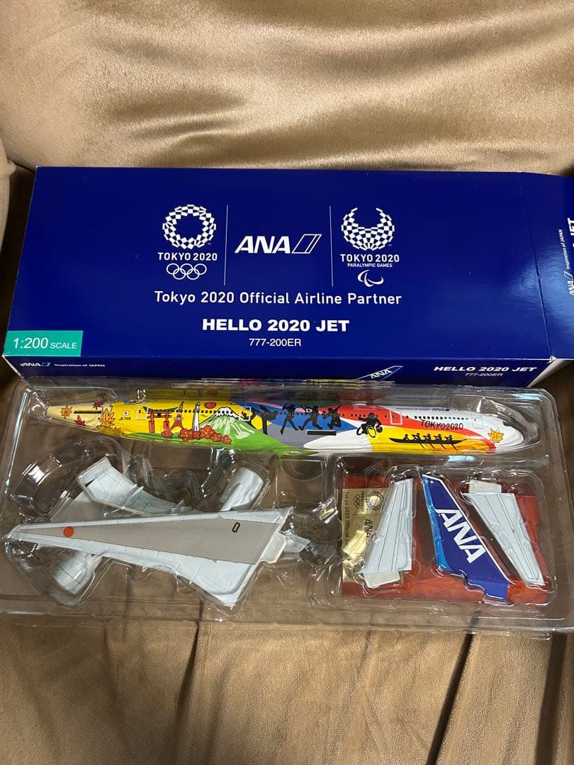 航空機・ヘリコプター ANA HELLO 2020 JET 777-200ER 1:200