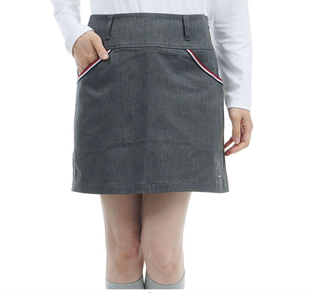 ストレッチツイル　スカート レディース ゴルフ ウェア トミー・ヒルフィガー