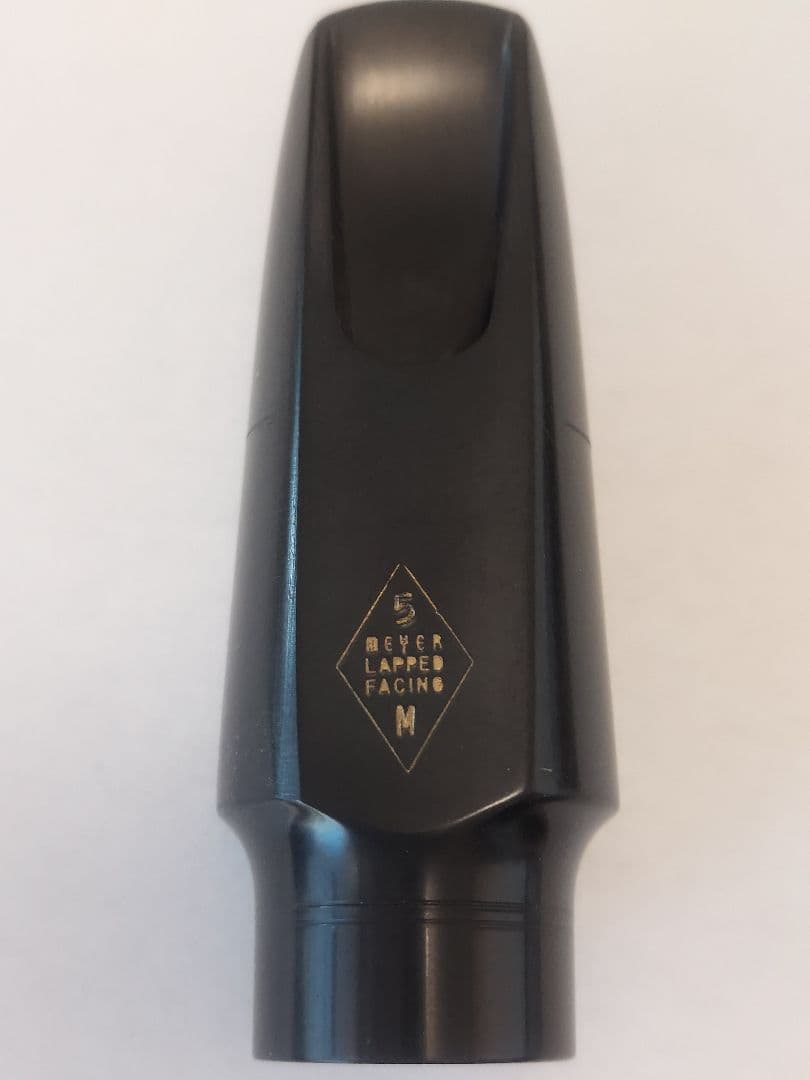 Meyer ソプラノサックスマウスピース 5MM、リガチャー、キャップのセット
