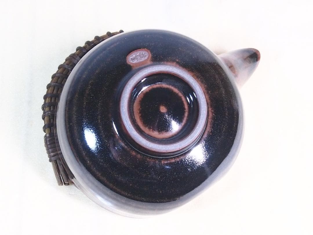 【未使用】薩摩焼 沈壽官窯 十五代沈壽官 酒次＆盃3客 千代香/銚子/片口 酒器