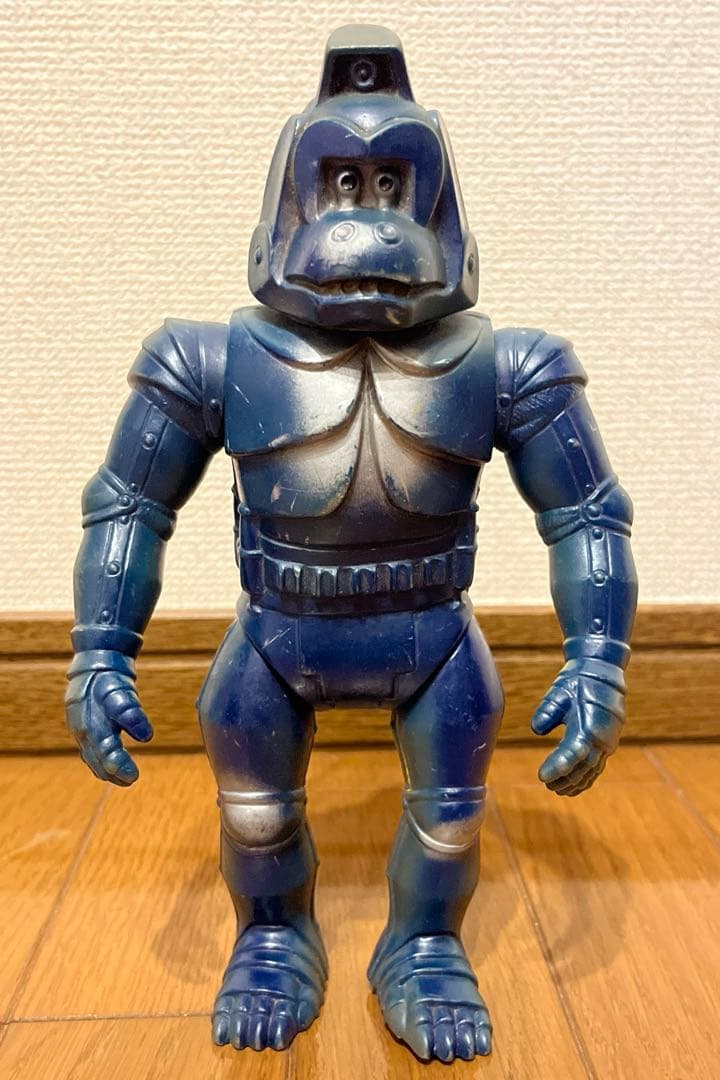 当時物　ブルマァク　怪獣　メカニコング　ソフビ