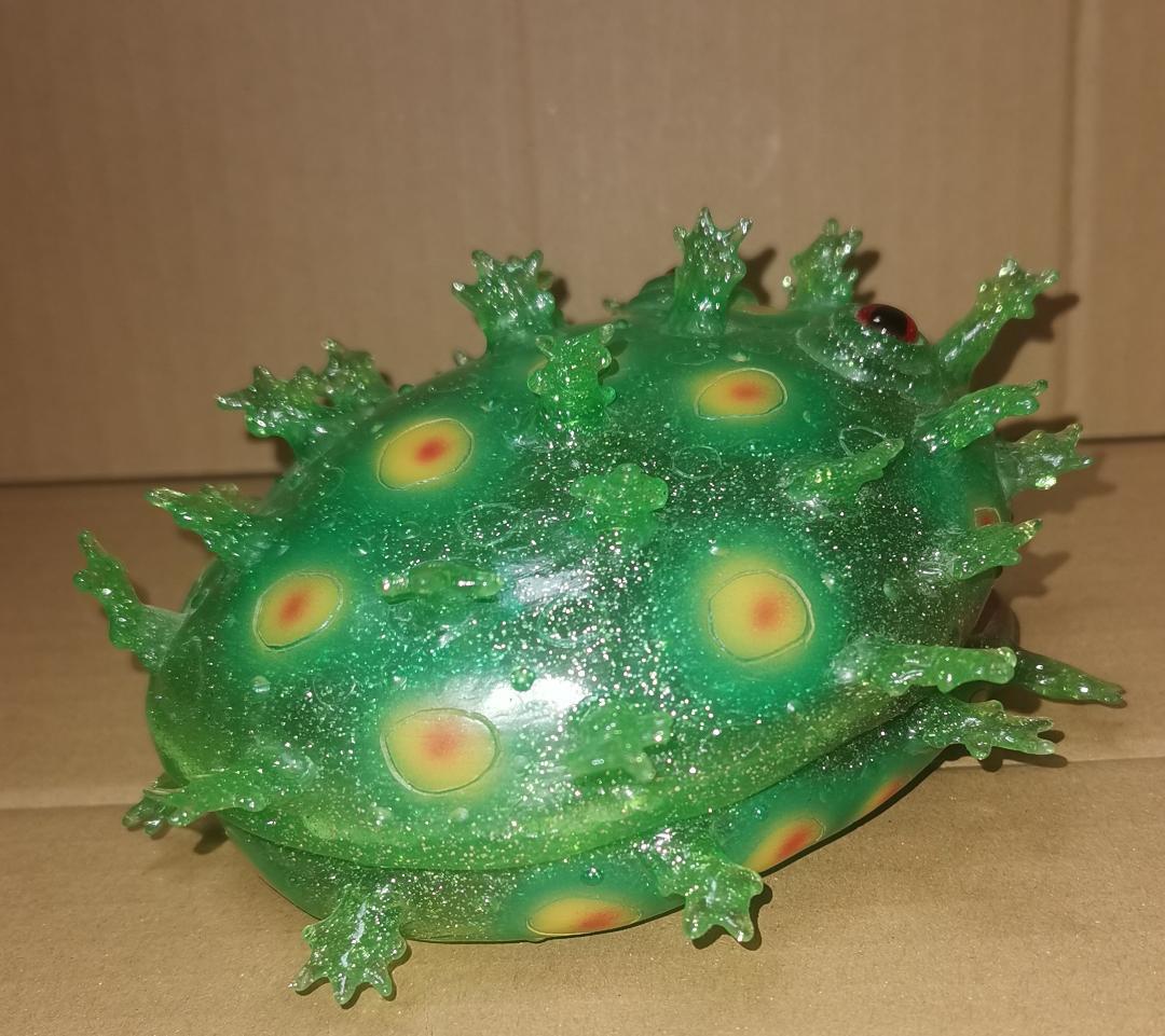 マーミット シーブロブ クリアグリーン 本体のみ ソフビ