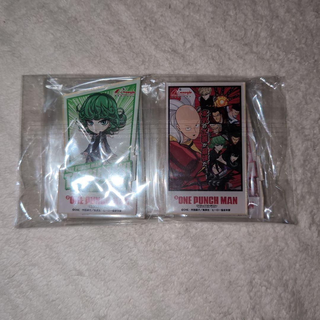 【非売品　新品未使用未開封】ワンパンマン アクリルステッカー　コンプリートセット