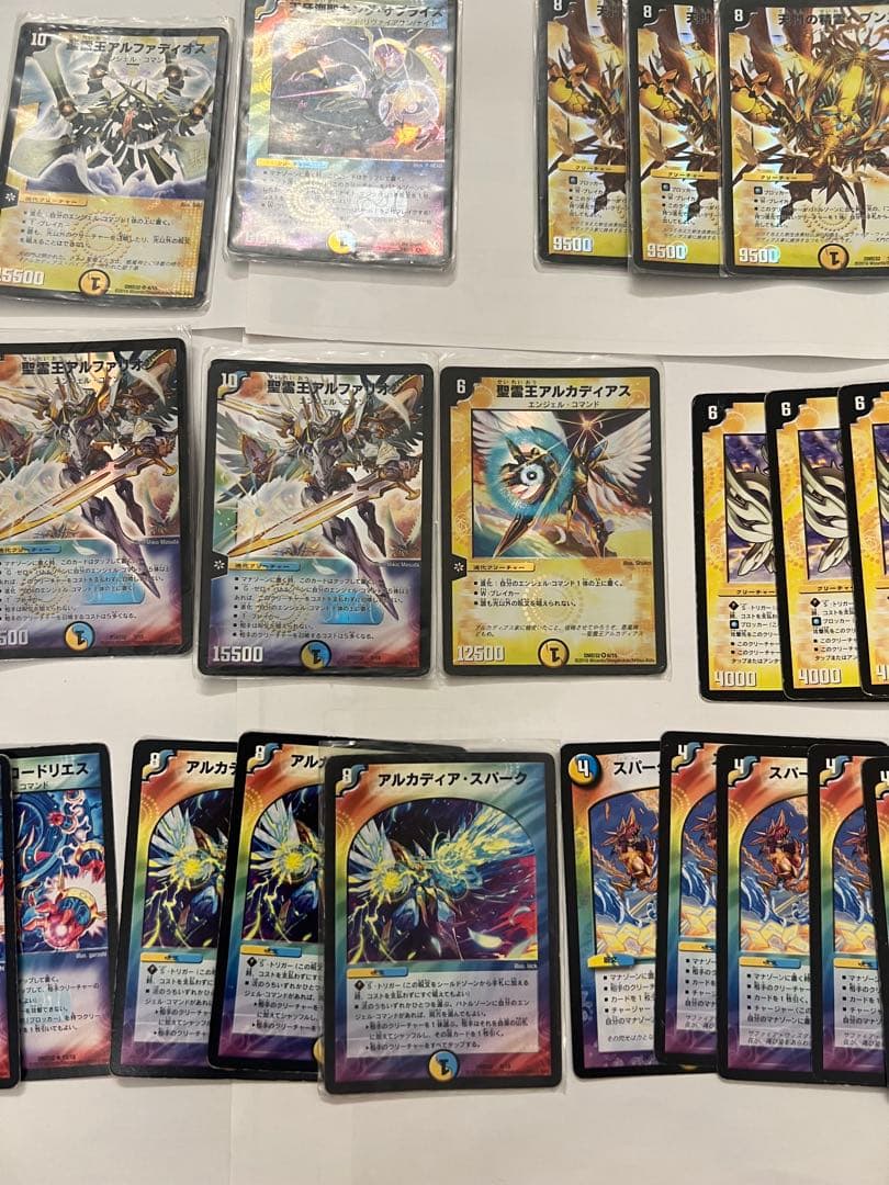 デュエマ DMD-32 クロニクルデッキ 他　聖霊王の創世 デッキケース付44枚