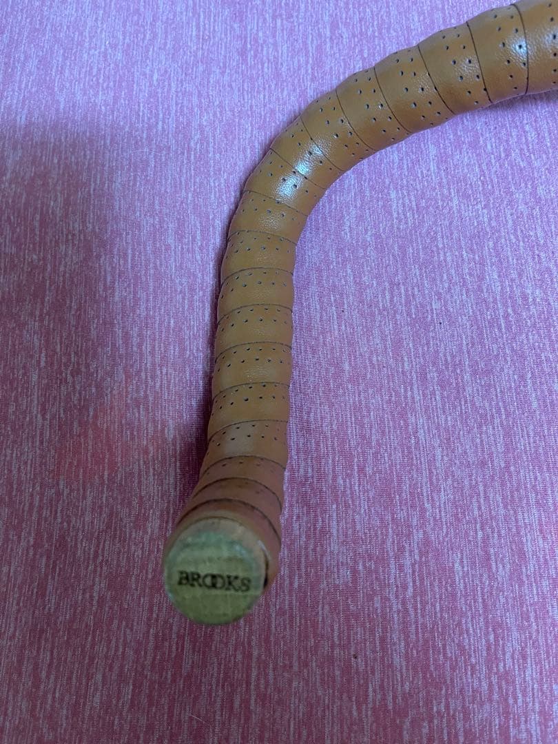 NITTO 日東 RB-021ブルホーン W380mmBROOKS本革バーテープ