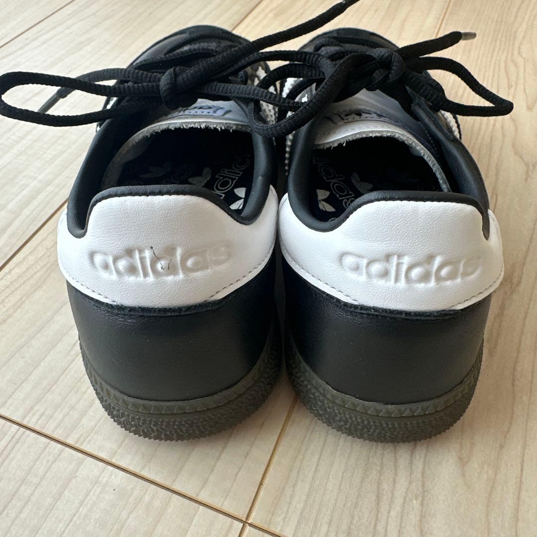 アディダス スペツィアル ブラック×ホワイト 24.5cm