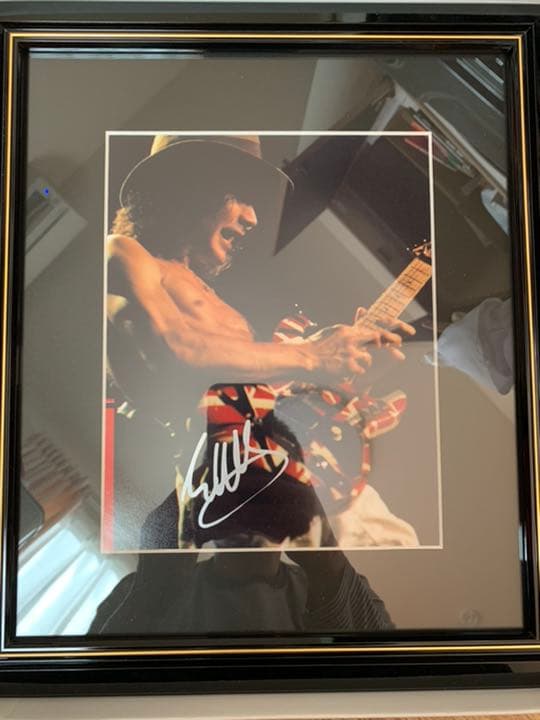 エドワード・ヴァン・ヘイレン　直筆サイン　※入手困難