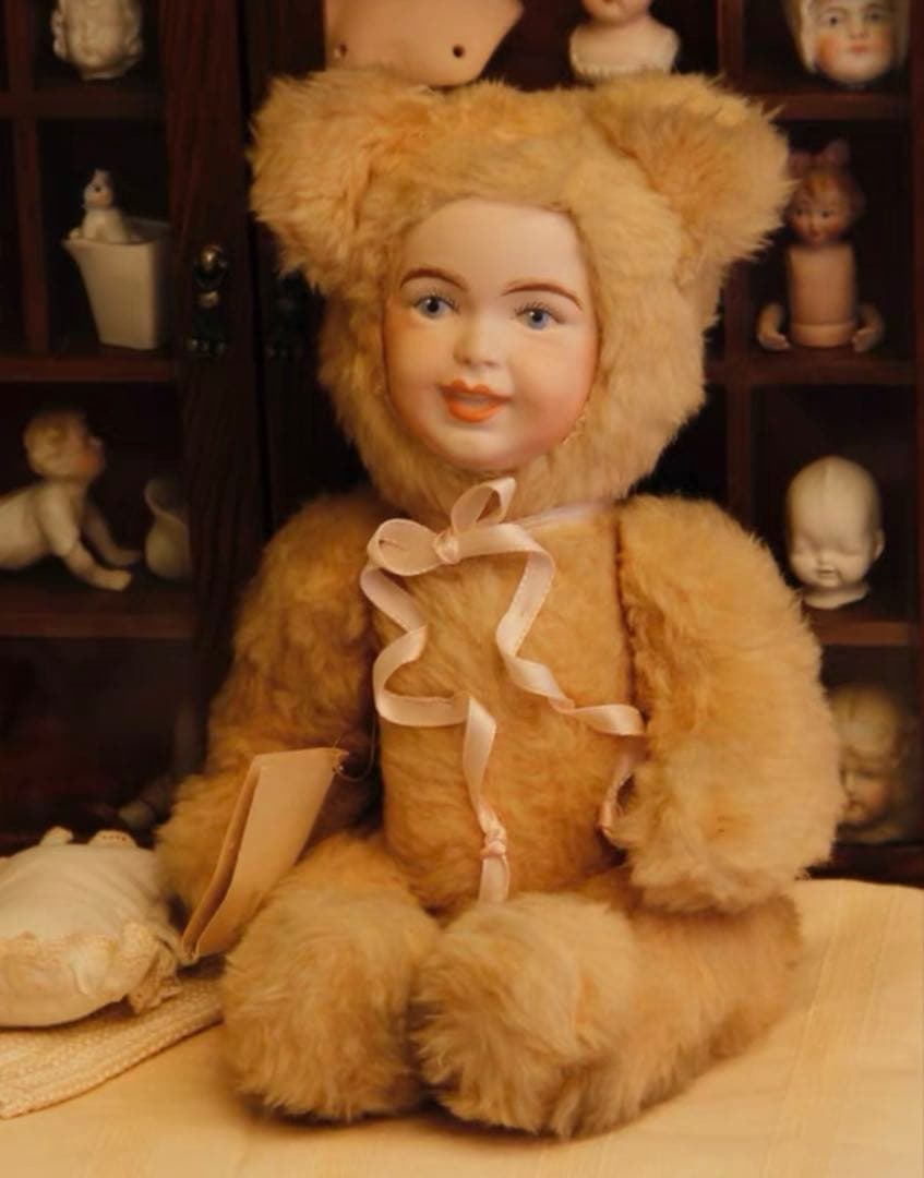 ビンテージ　ぬいぐるみ服ドール