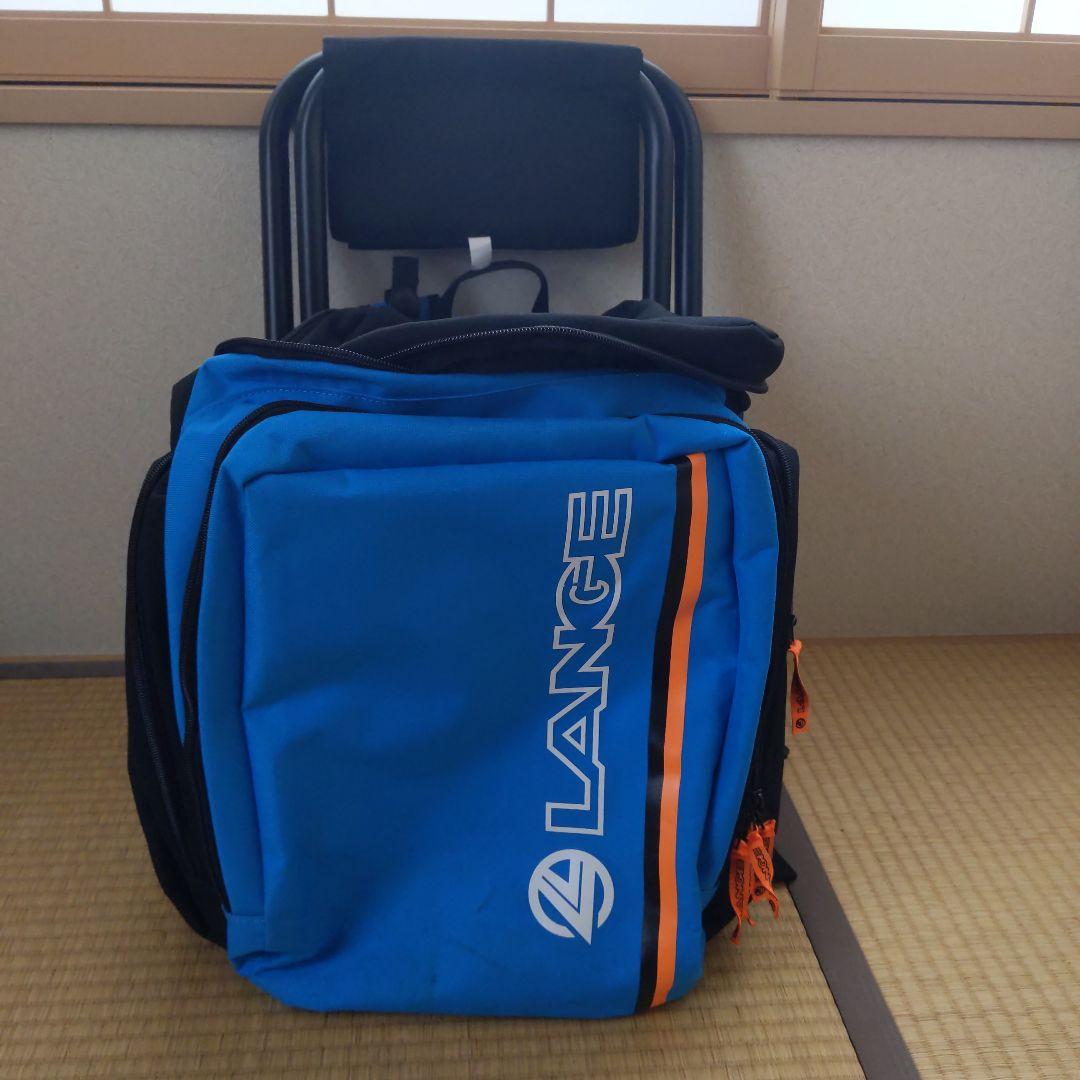 LANGE 折りたたみ式バッグ 青