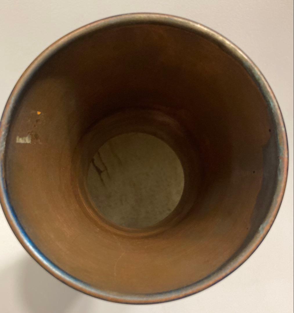 手彫り装飾　銅製　ダラブッカ　ミニサイズ　アンティーク楽器