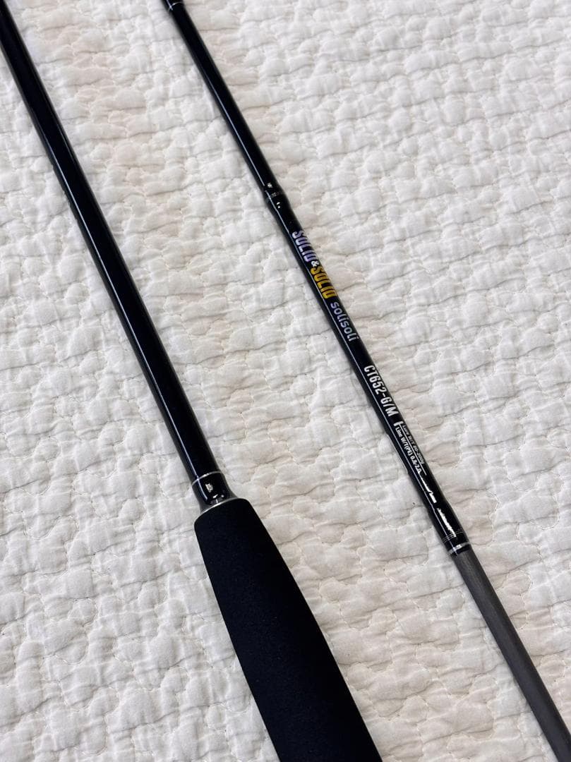 ライトジギングロッド　タイラバ　フルソリッド　CT652 M　80〜200g