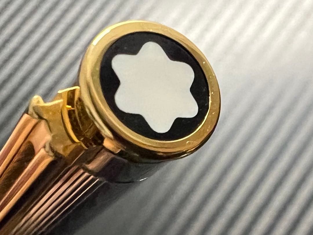 未使用に近い モンブラン ペンシル 0.5mm ノブレス スターリングシルバー