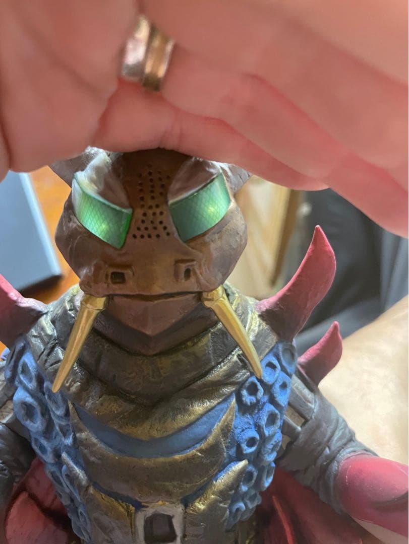 X-PLUS エクスプラス　大怪獣シリーズ　バット星人　少年リック限定