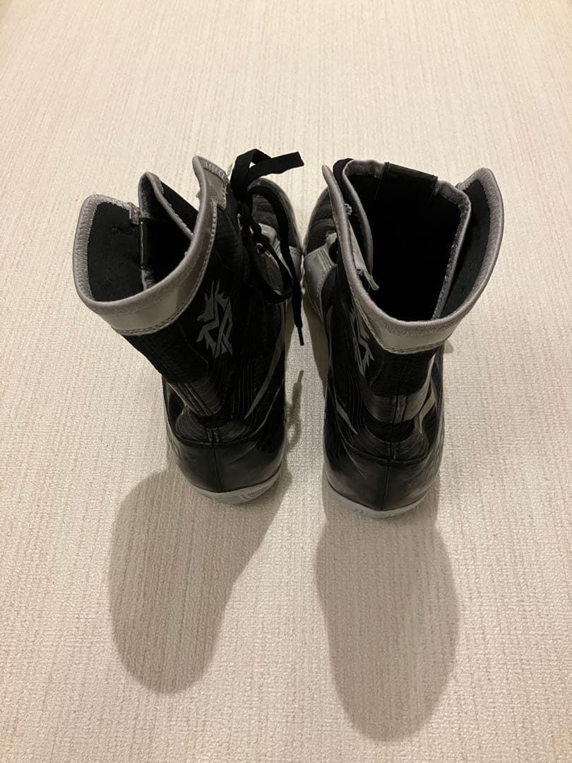 NIKE ボクシングシューズ ハイカット ブラック/シルバー 27.5㎝