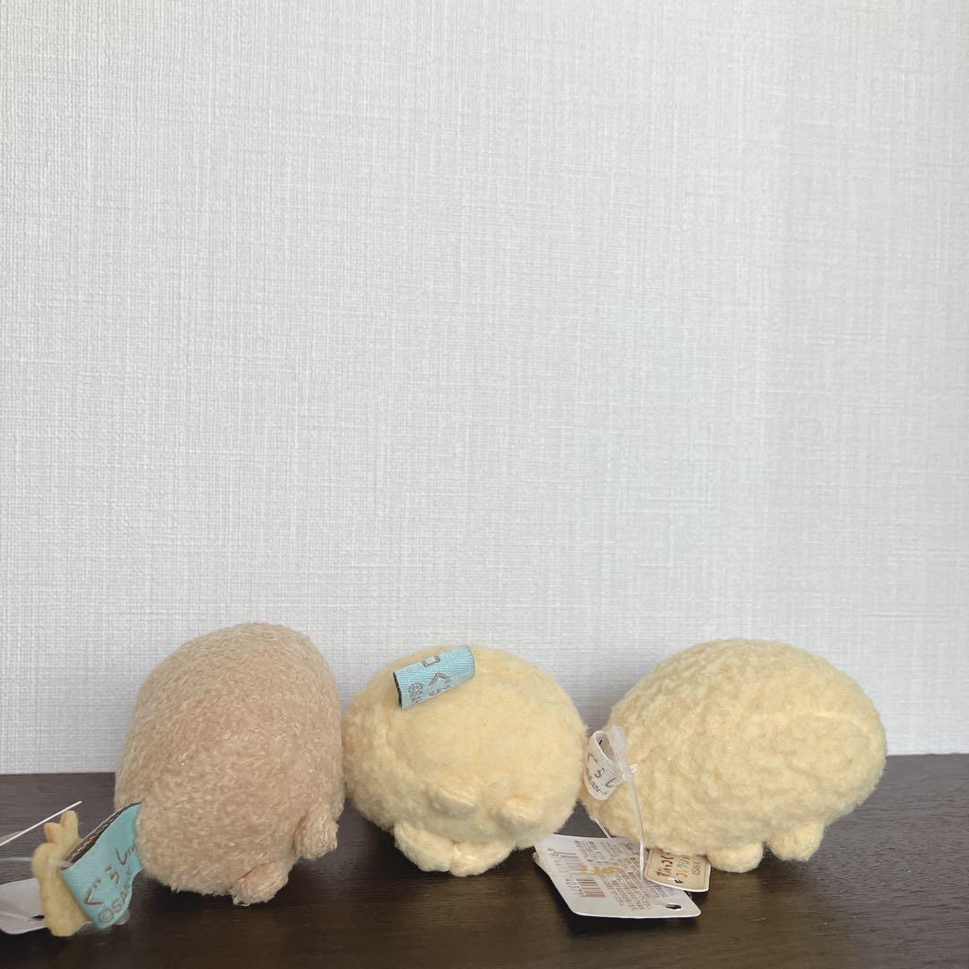 すみっコぐらし てのりぬいぐるみ とんかつ えびふらいのしっぽ あじふらい