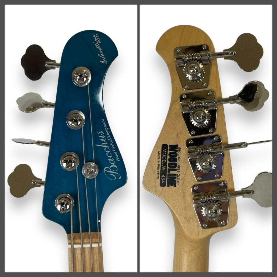 美品　バッカス　ベース　WOODLINE　WL-434