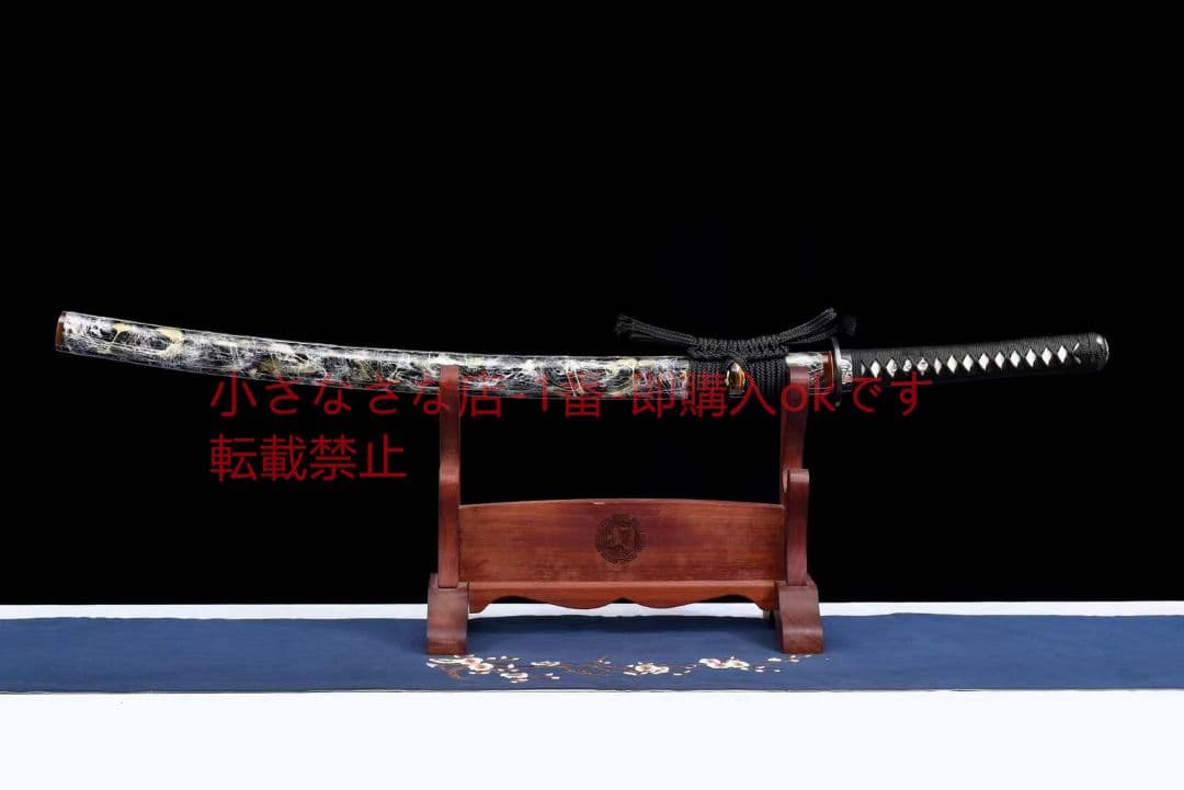 26寸T 10焼刃日本三色研【鬼神丸国重】 古兵器 武具 日本刀 模造刀 居合刀