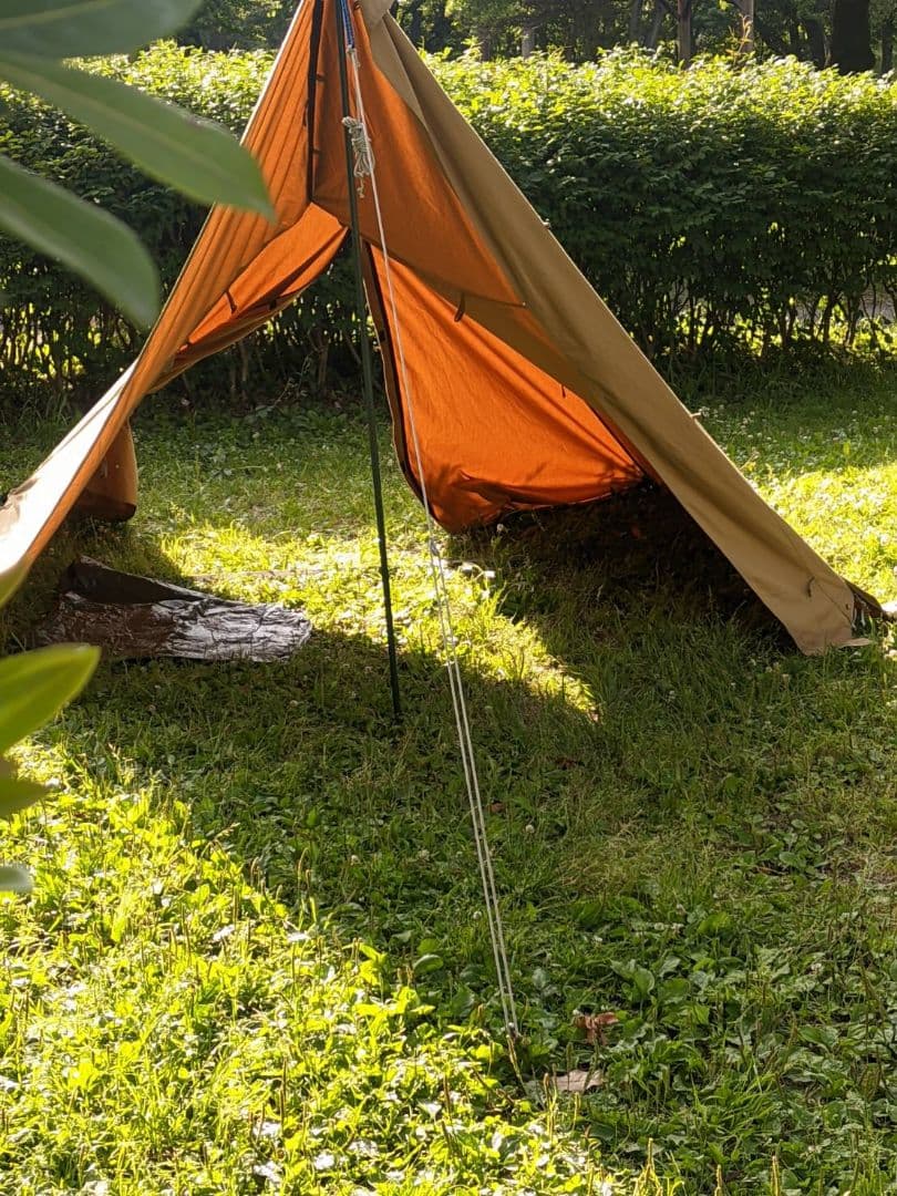 WAQ alpha tc + 二股化キット + タープ接続キット