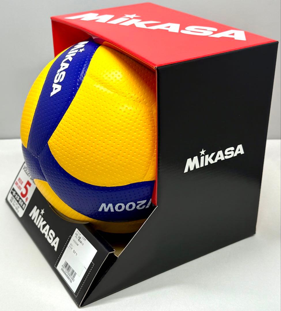 ミカサ(MIKASA) バレーボール国際公認球 検定球 5号 V200W