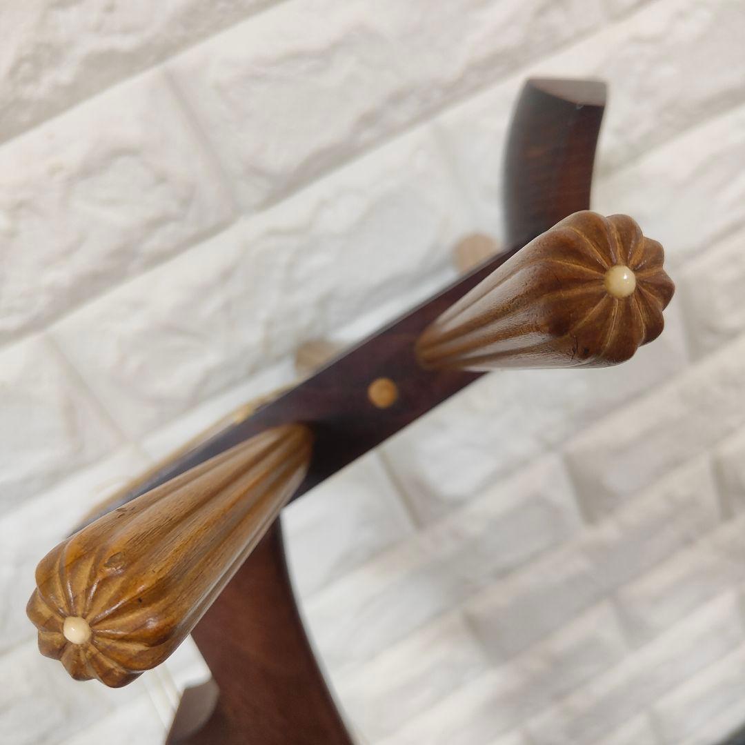 ​現状品 和楽器 琵琶 四絃五柱 撥弦楽器 伝統工芸品 弦楽器