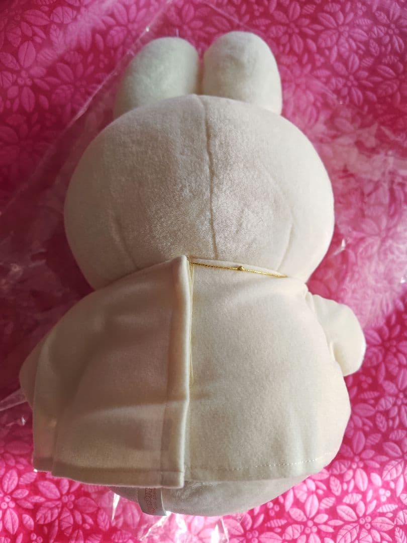 miffy whiteシリーズ ミッフィー 花柄ドレスM ぬいぐるみ ③