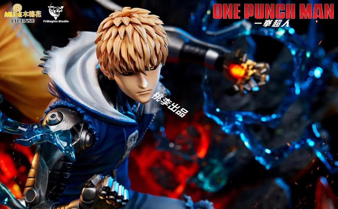 新品未開封『ワンパンマン』サイタマ＆ジェノス  ガレージキット スタチュー