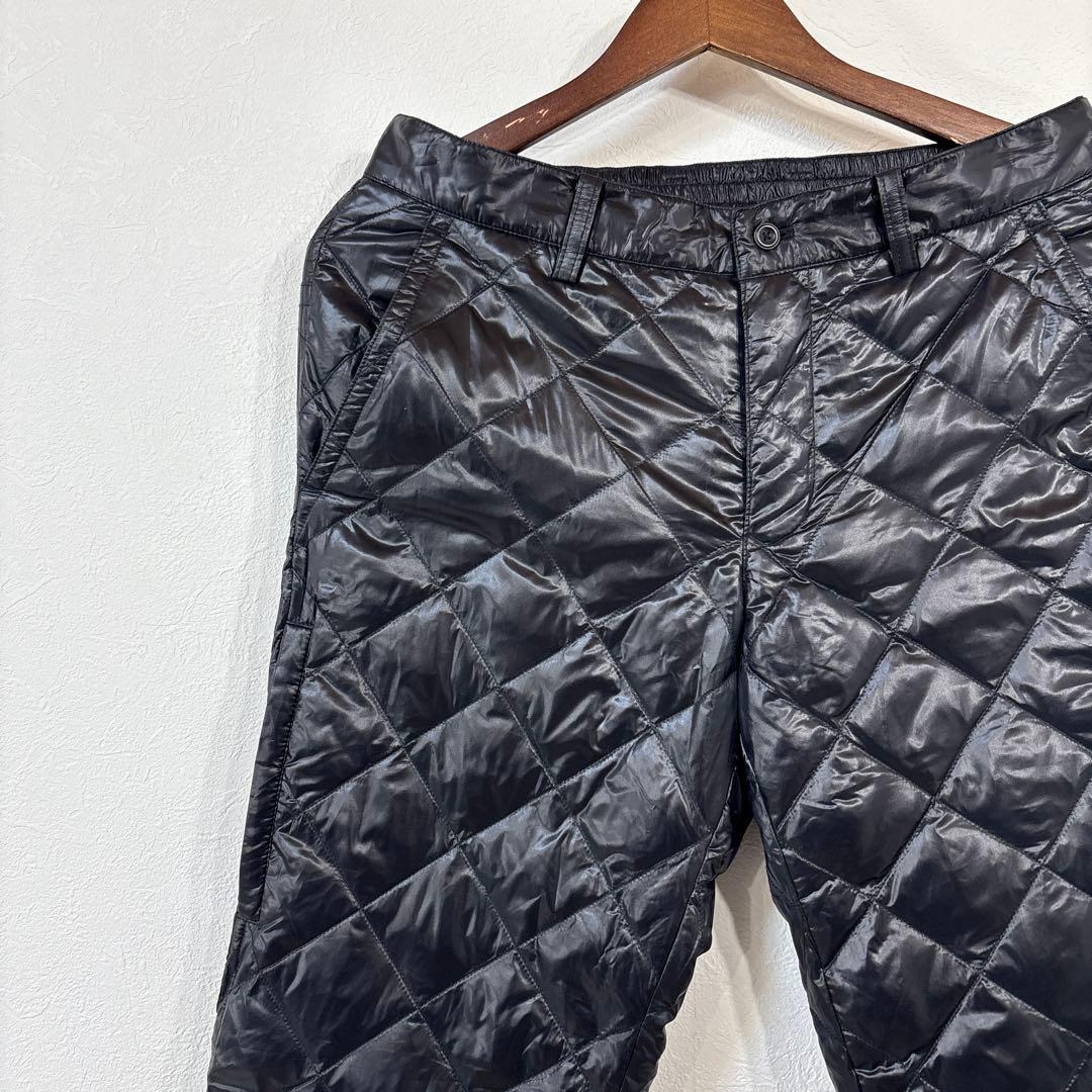 62美品　BEAMS GOLF ダウン　キルティング パンツ　ルコック　フィラ