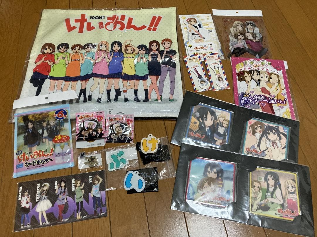 けいおん! グッズセット 映画特典 応募シール 等 希少