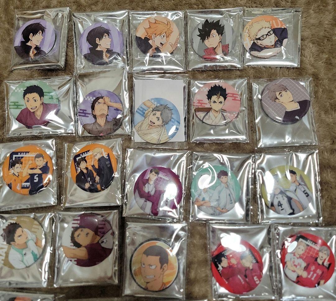 ハイキュー!!　缶バッジ 36点セット