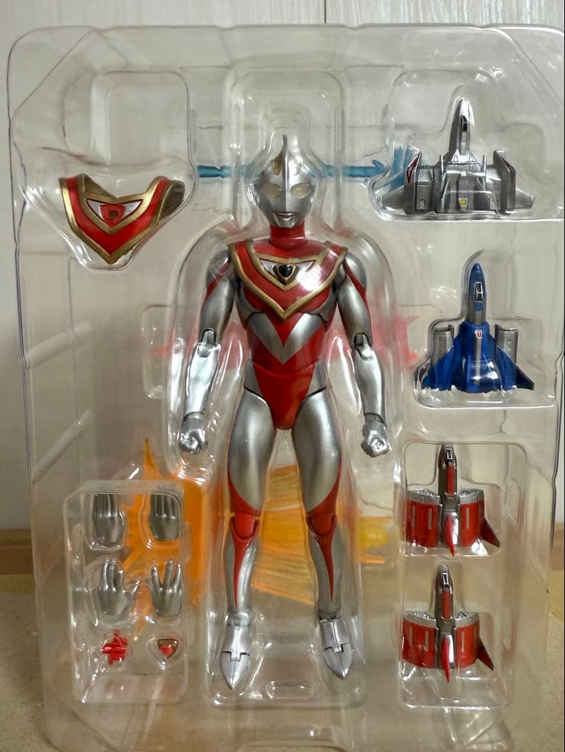 ULTRA-ACT ウルトラマンガイア&XIGファイターセット ウルトラアクト