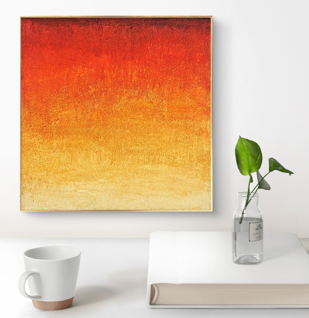 【専用】　陽 / 抽象画 テクスチャインテリア モダン おしゃれ