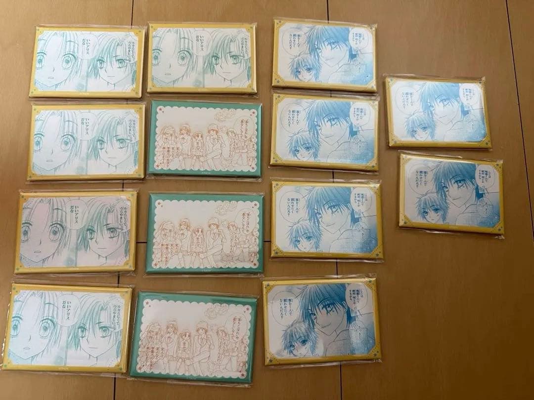 学園アリス　まとめ売り　複製原画　スクエア缶マグネット